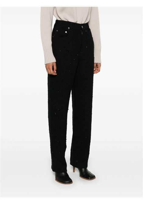 Pantaloni con decorazione in nero Golden goose - donna GOLDEN GOOSE | GWP00844P00167790100